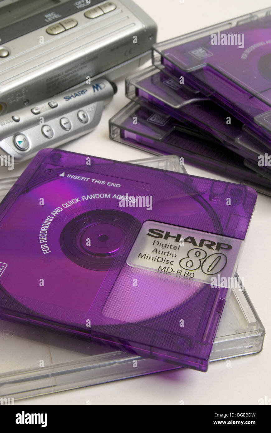 Mini disc hi-res stock photography and images - Alamy