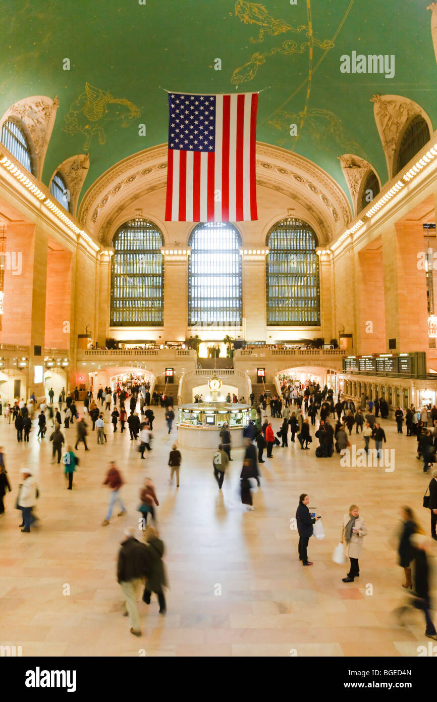 Interior of Grand Central Terminal or Station, New York Stock Photo