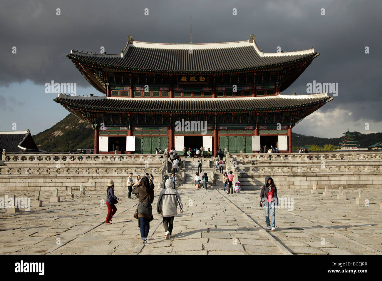 Gyeongbokgung Palace in South Koreas Capital Seoul Asia Stock Photo Gyeongbokgung Palace in South Koreas Capital Seoul Asia Stock Photo