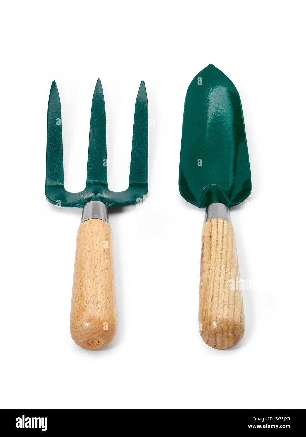 Garden fork and trowel set Stock Photo Alamy