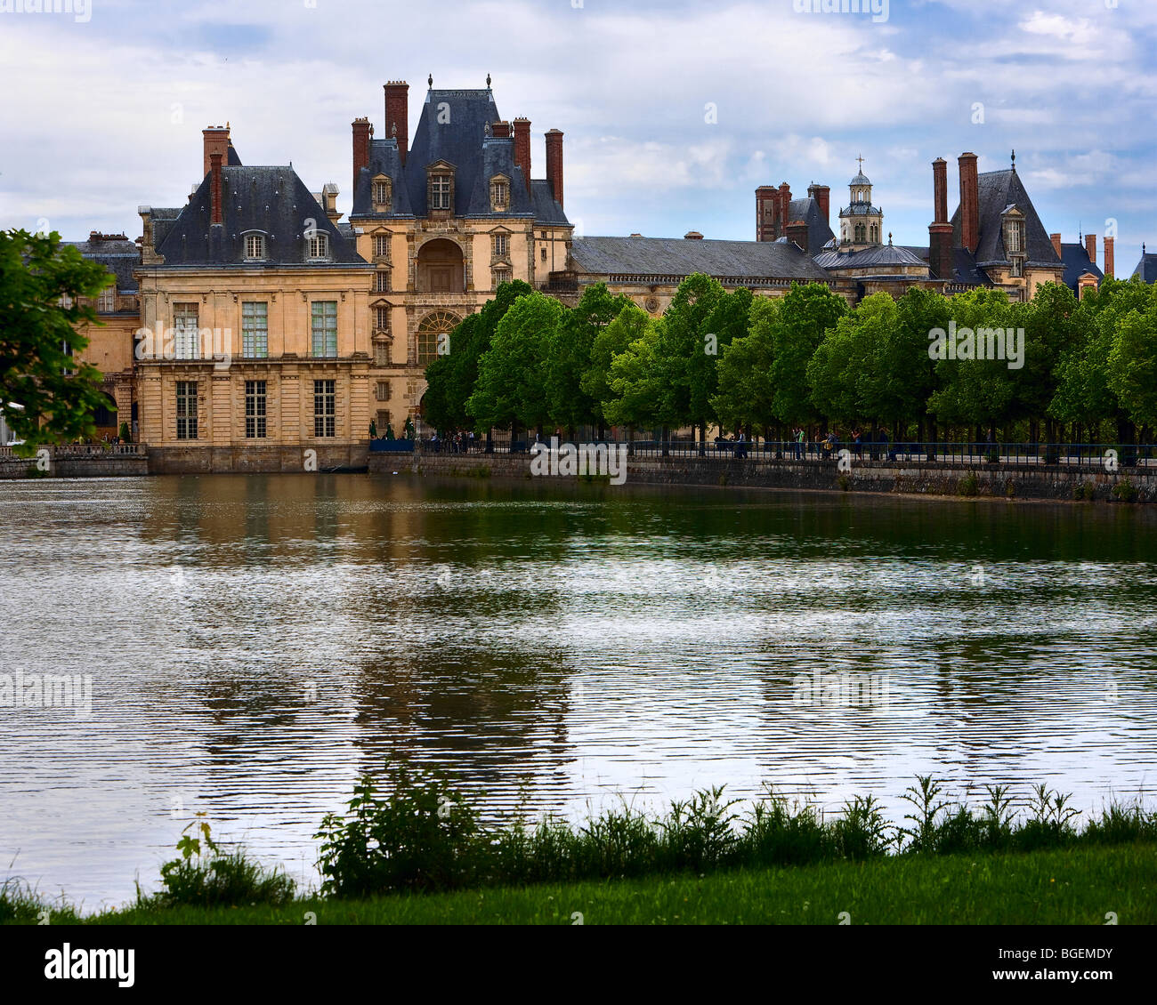 Chateau De Fontainebleau, Fontainebleau Castle, Paris, France, Europe ...