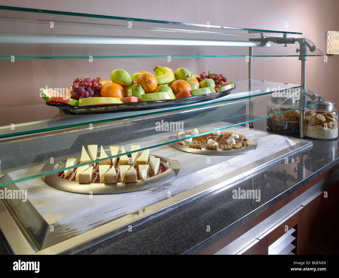 Refrigerated Dessert Bar Table, Philadelphia, USA Stock Photo Alamy