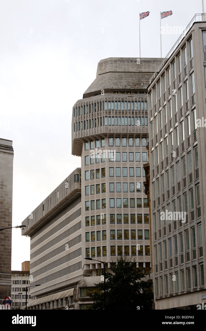 Ministry of Justice headquarters in Petty France street. London. UK