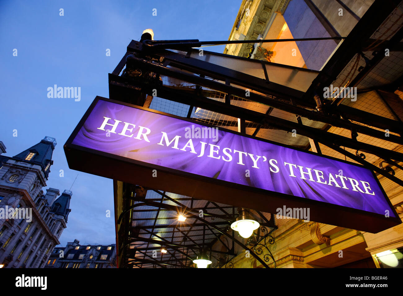 Her Majesty's Theatre. London. UK 2009 Stock Photo