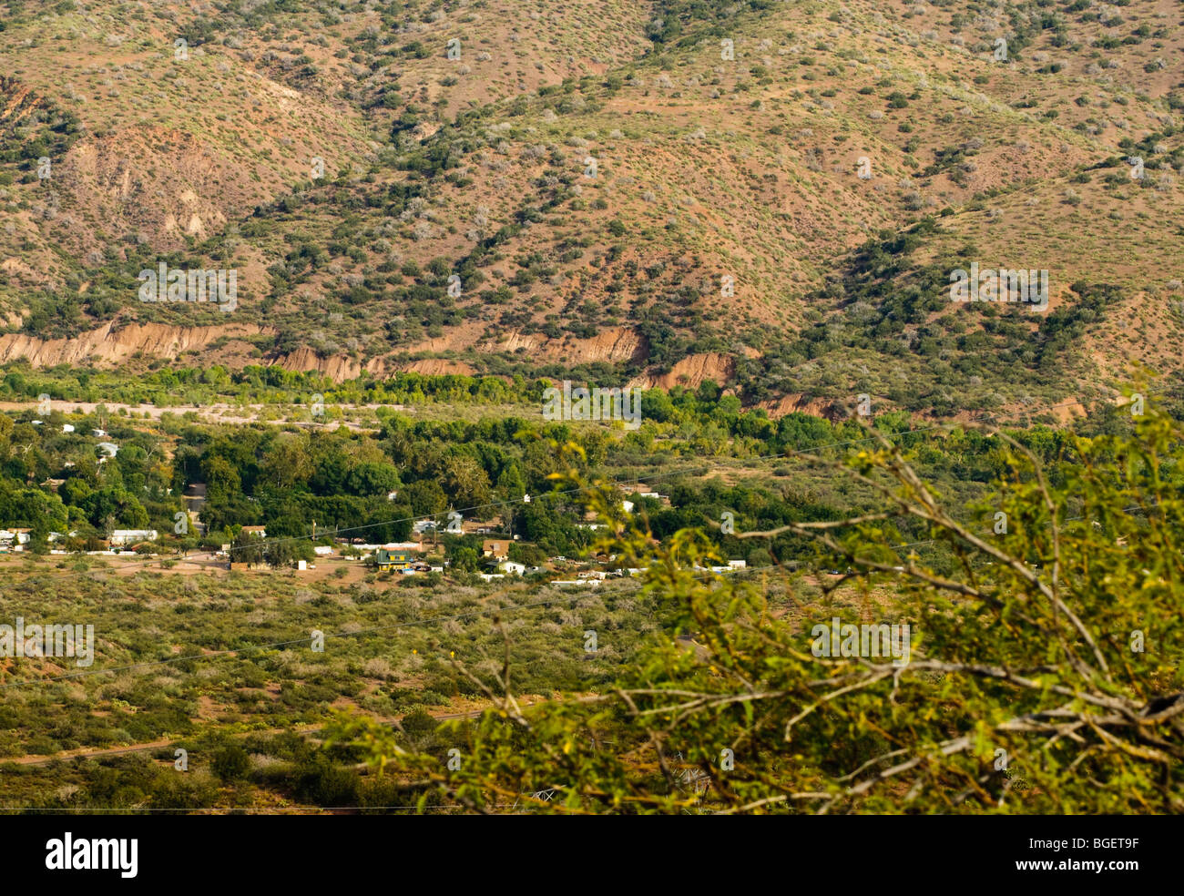 South end of the town of Gisela, Arizona Stock Photo Alamy