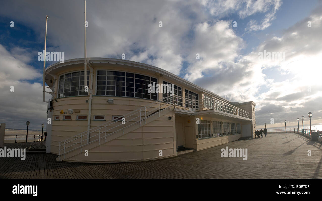 Art Deco building 'The Pier' at the end of Worthing Pier