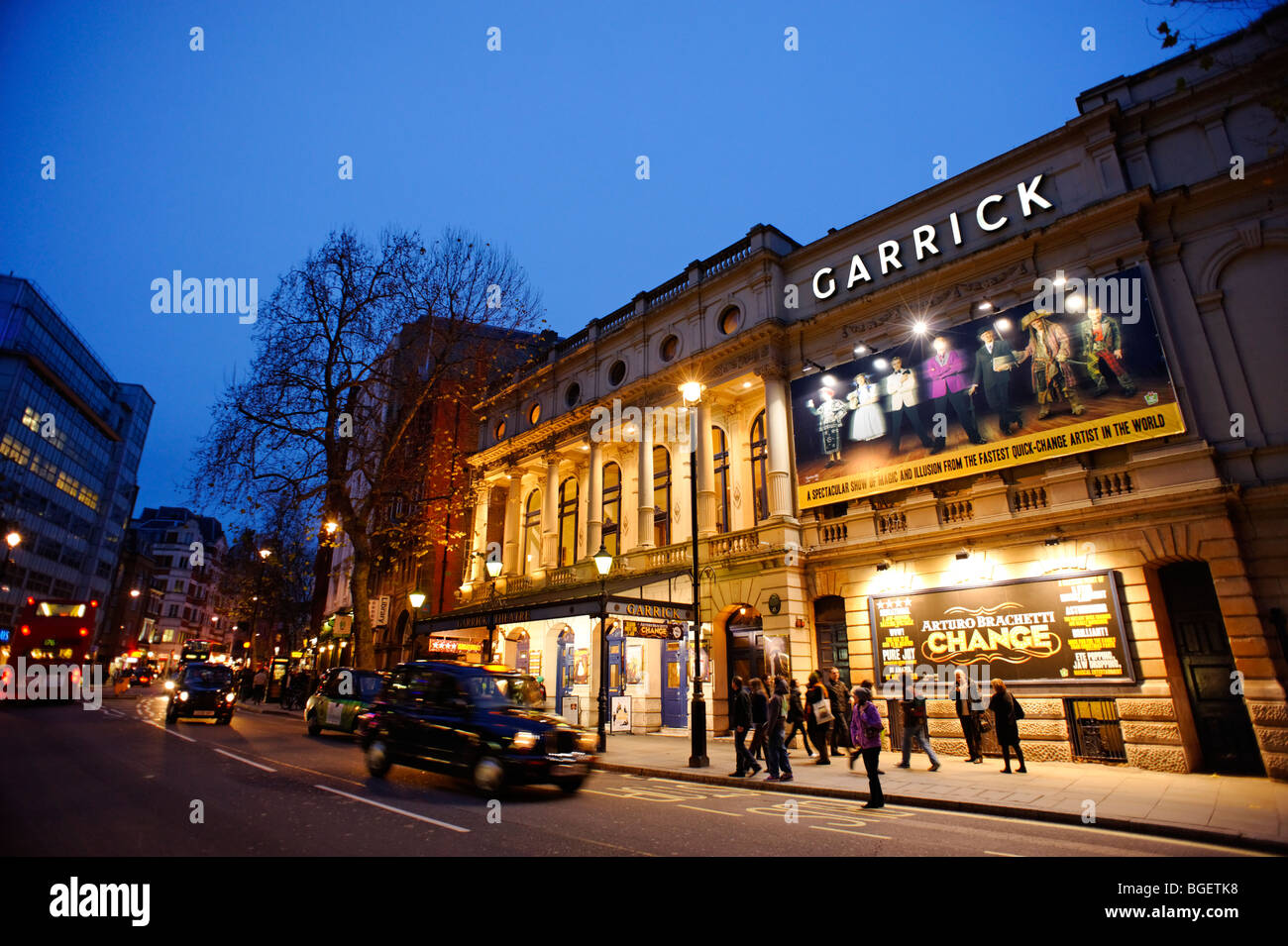 The Garrick theatre. London. UK 2009. Stock Photo