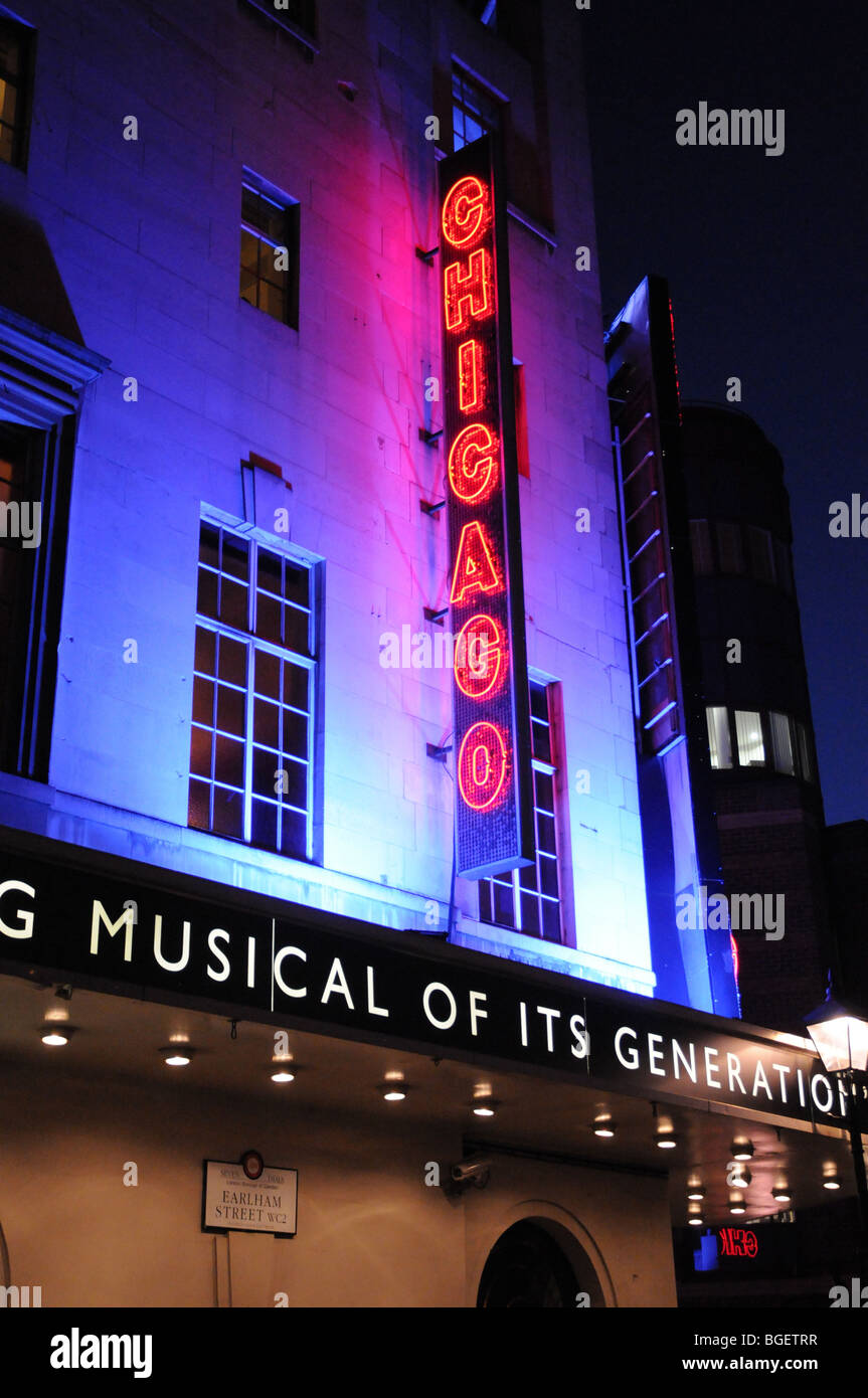 the-outside-of-the-cambridge-theatre-at-night-during-a-run-of-the
