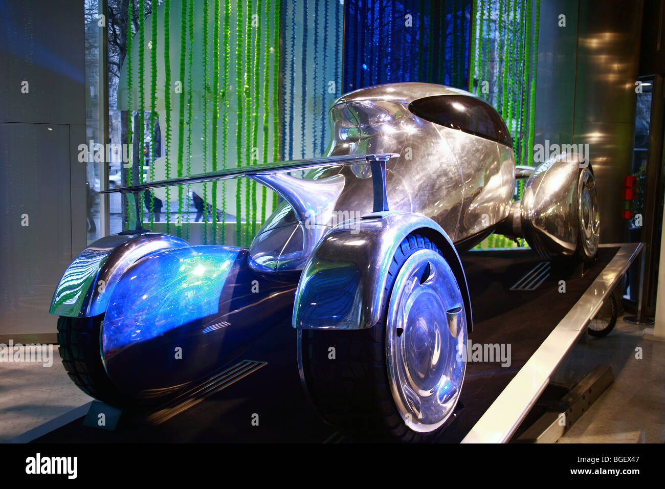 Sport car prototype in Paris exhibition Stock Photo