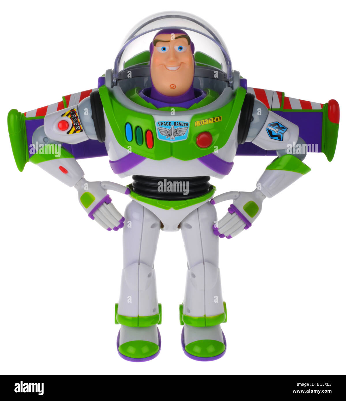 Buzz Lightyear from the film "Toy Story" Stock Photo