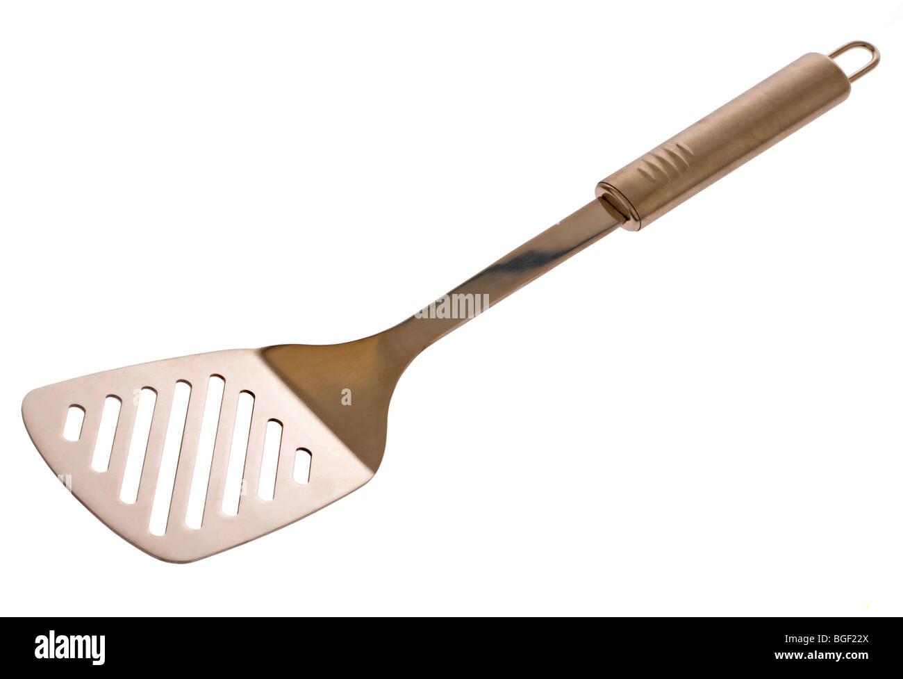 Spatula, metal spatula Stock Photo Alamy