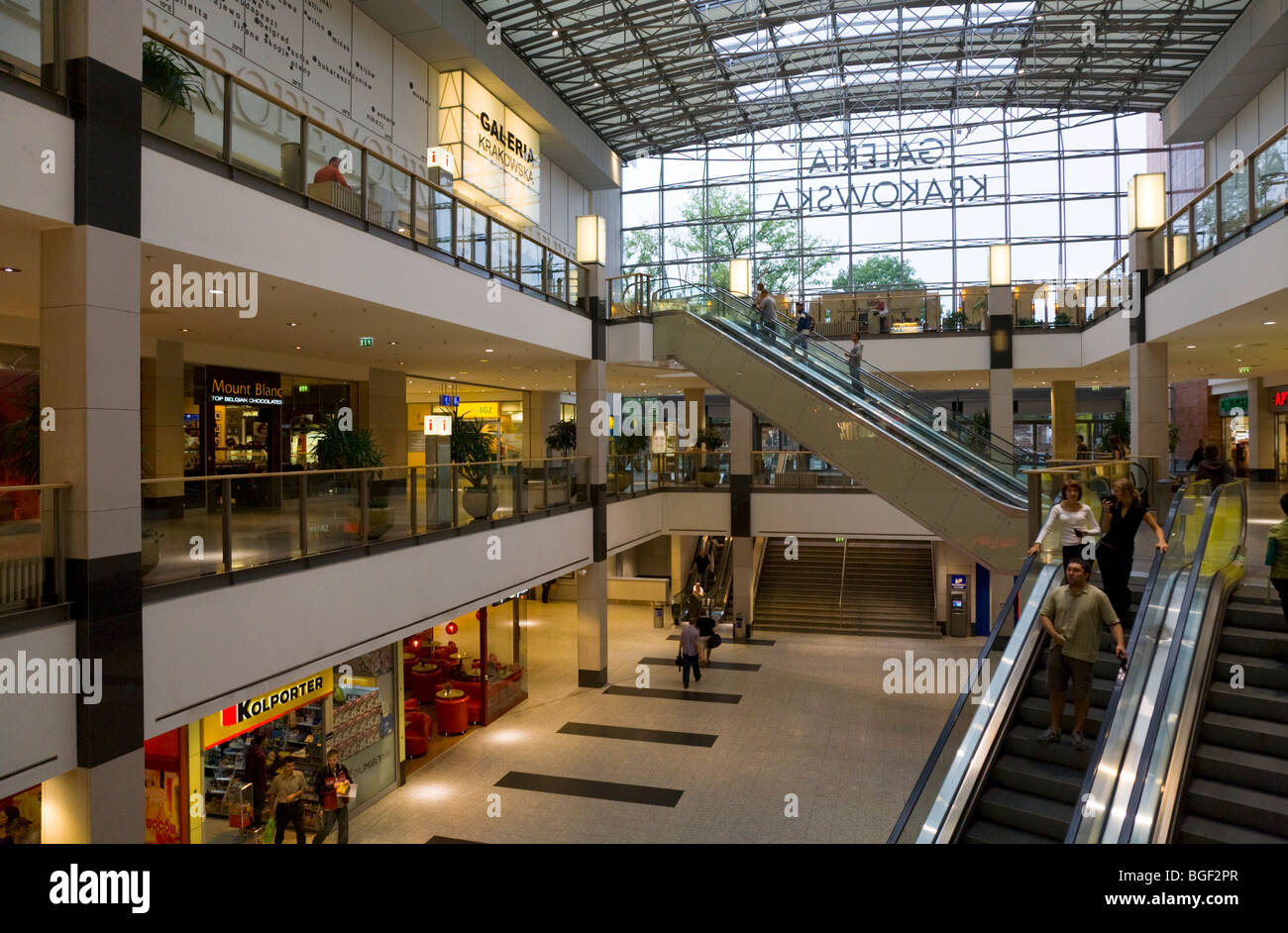 Krakow shopping mall hi-res stock photography and images - Alamy