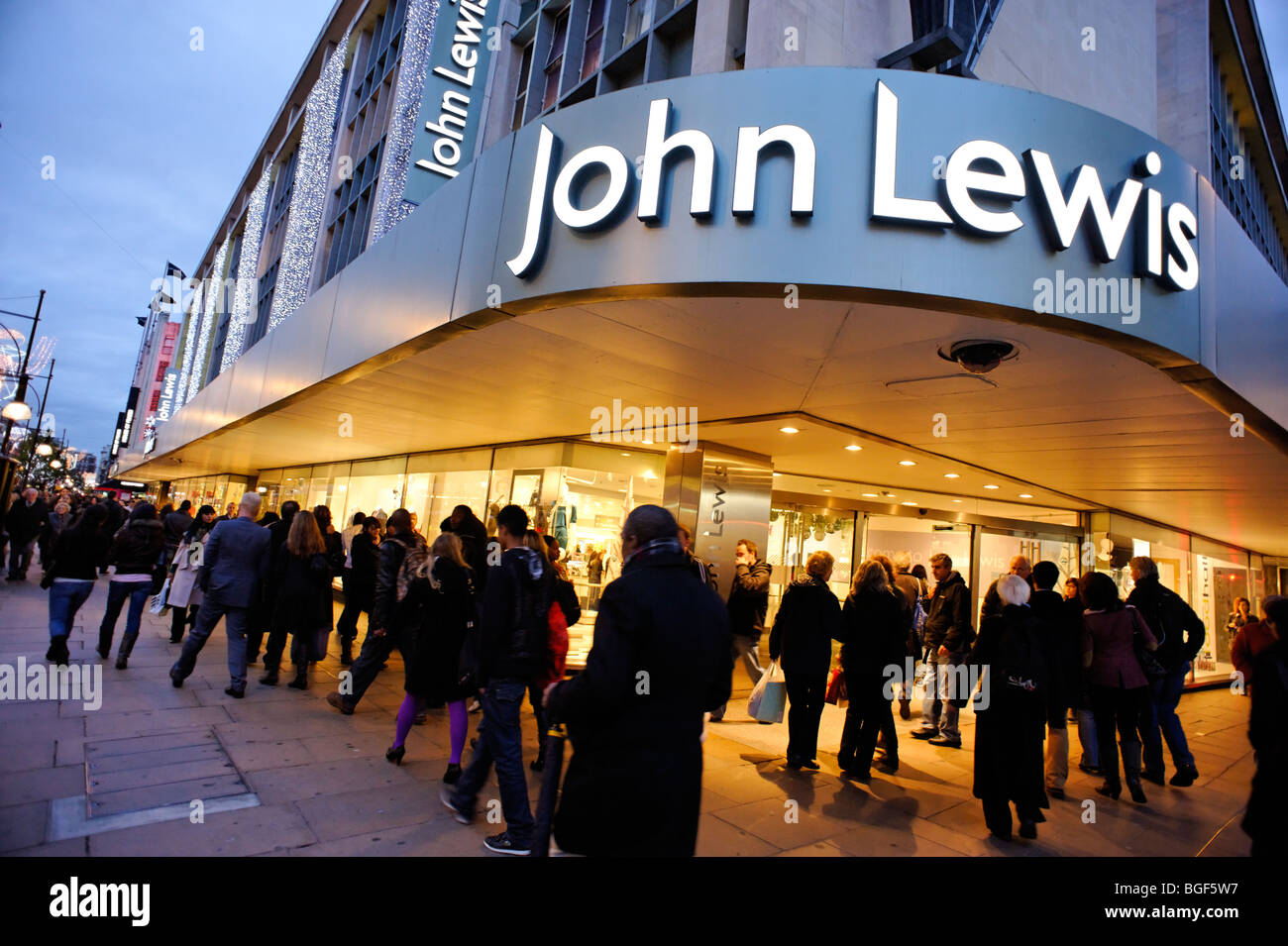John Lewis London Oxford Stock Photos & John Lewis London Oxford Stock