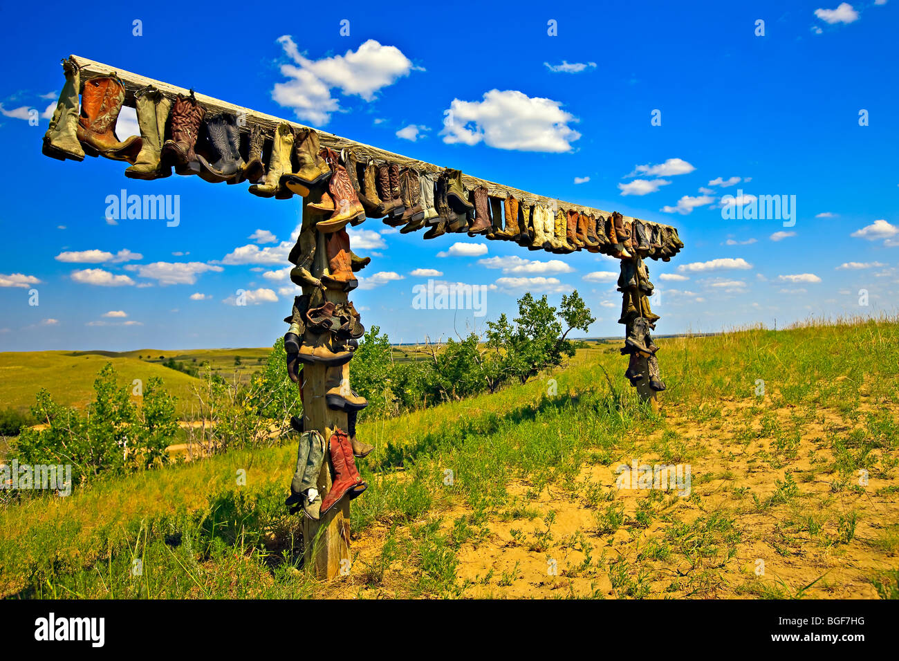 Hanging up his boots hi res stock photography and images Alamy