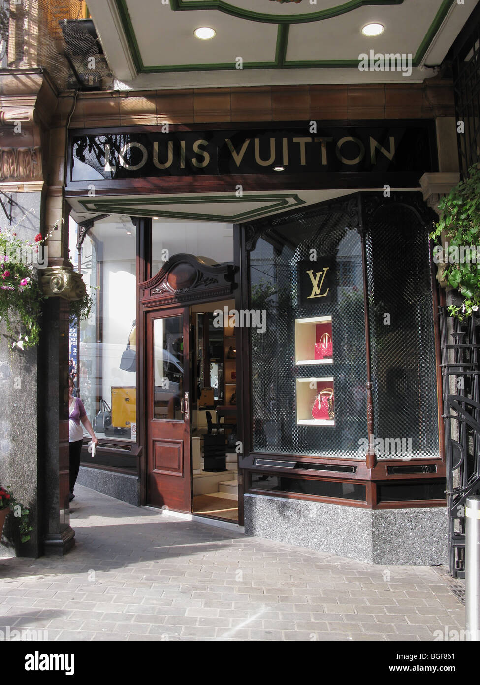 Louis Vuitton luggage designer label boutique County Arcade Leeds