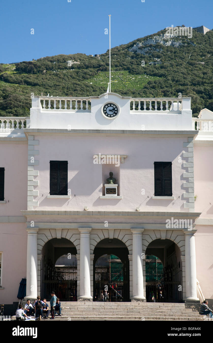 Mayors Office, Gibraltar Stock Photo