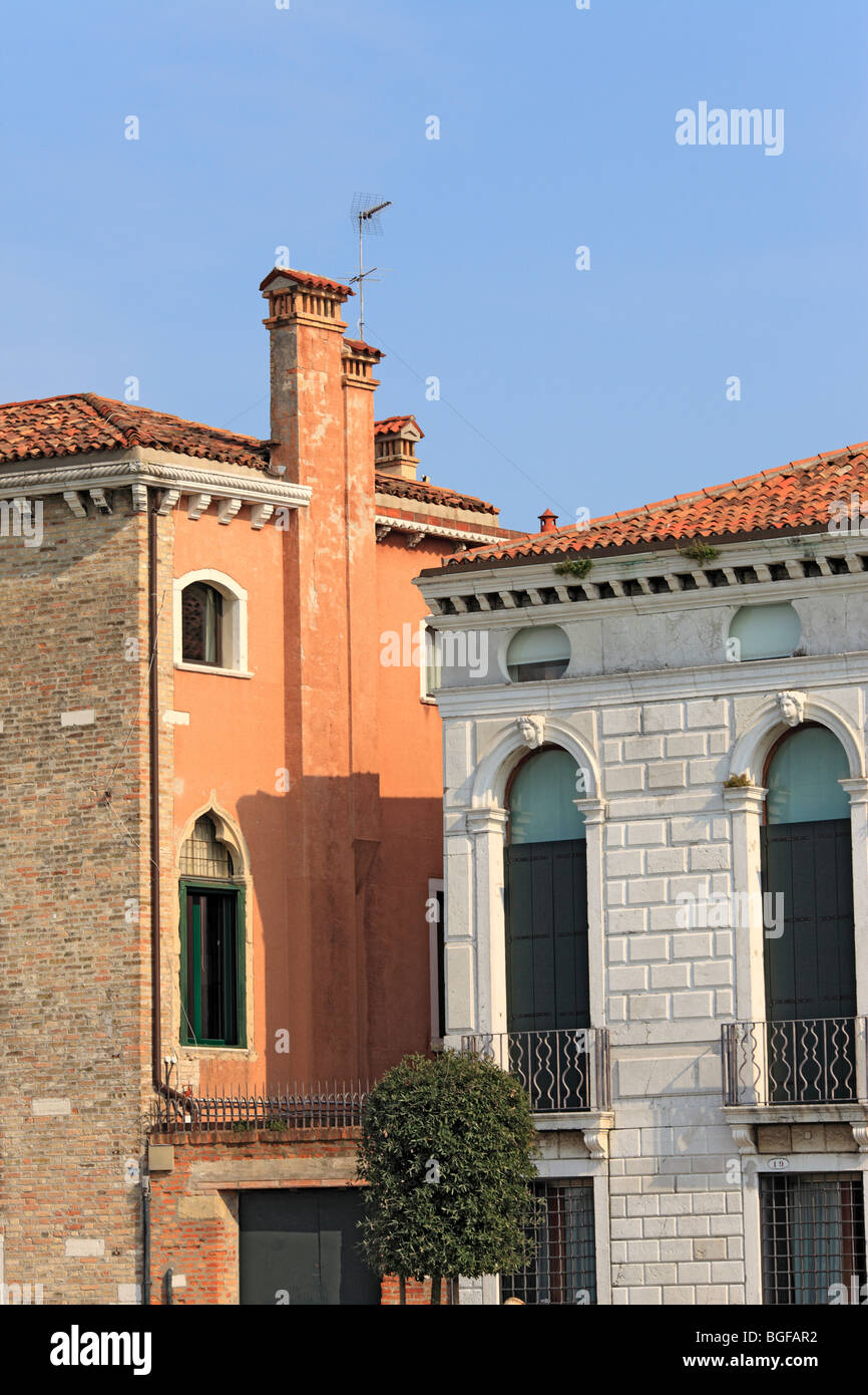 View from Giudecca canal, Venice, Veneto, Italy Stock Photo