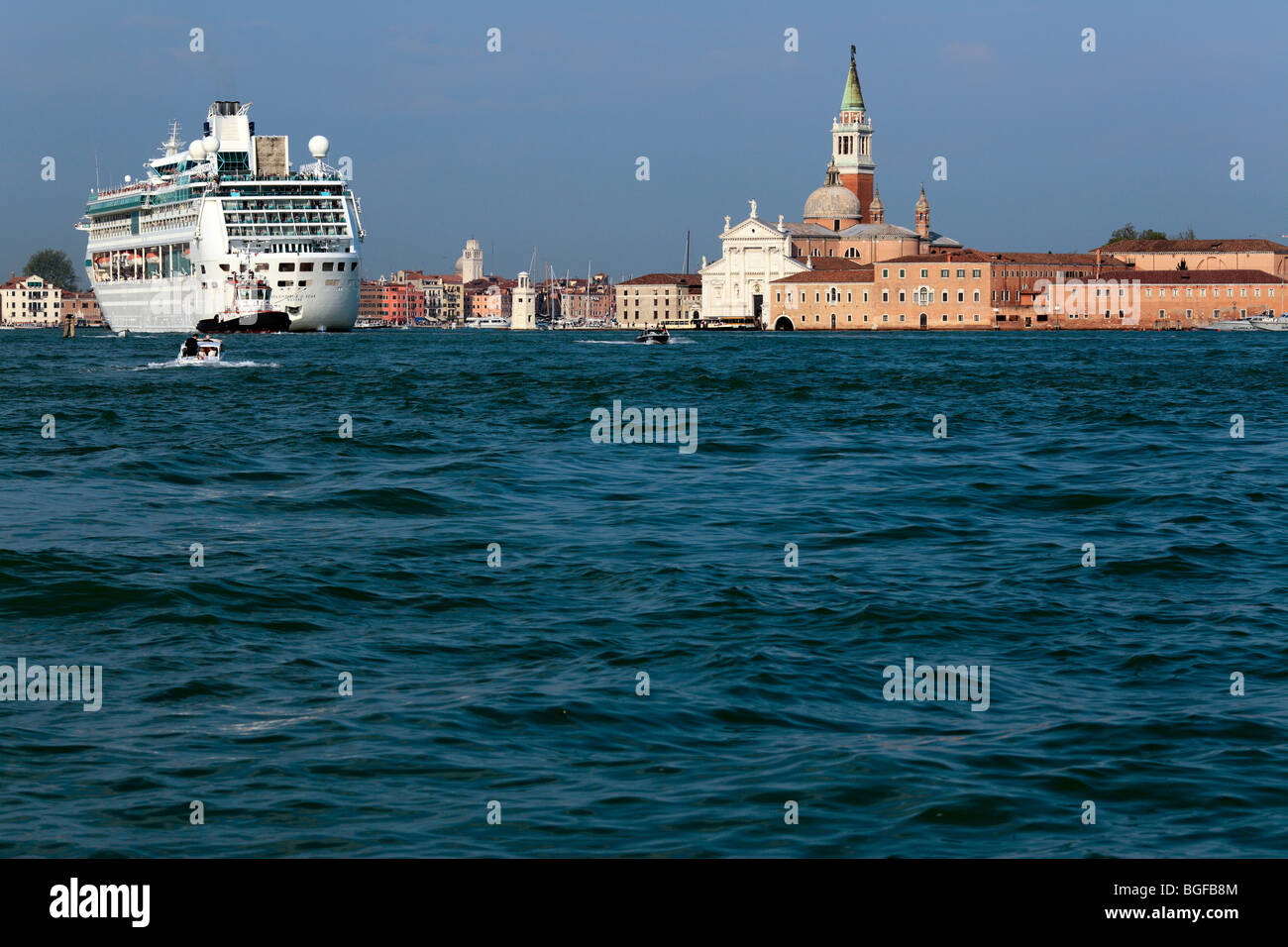 Church of San Giorgio Maggiore, Venice, Veneto, Italy Stock Photo