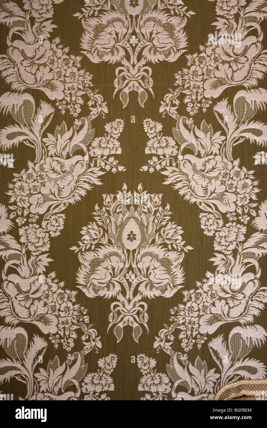 Patterned wall paper Stock Photo - Alamy