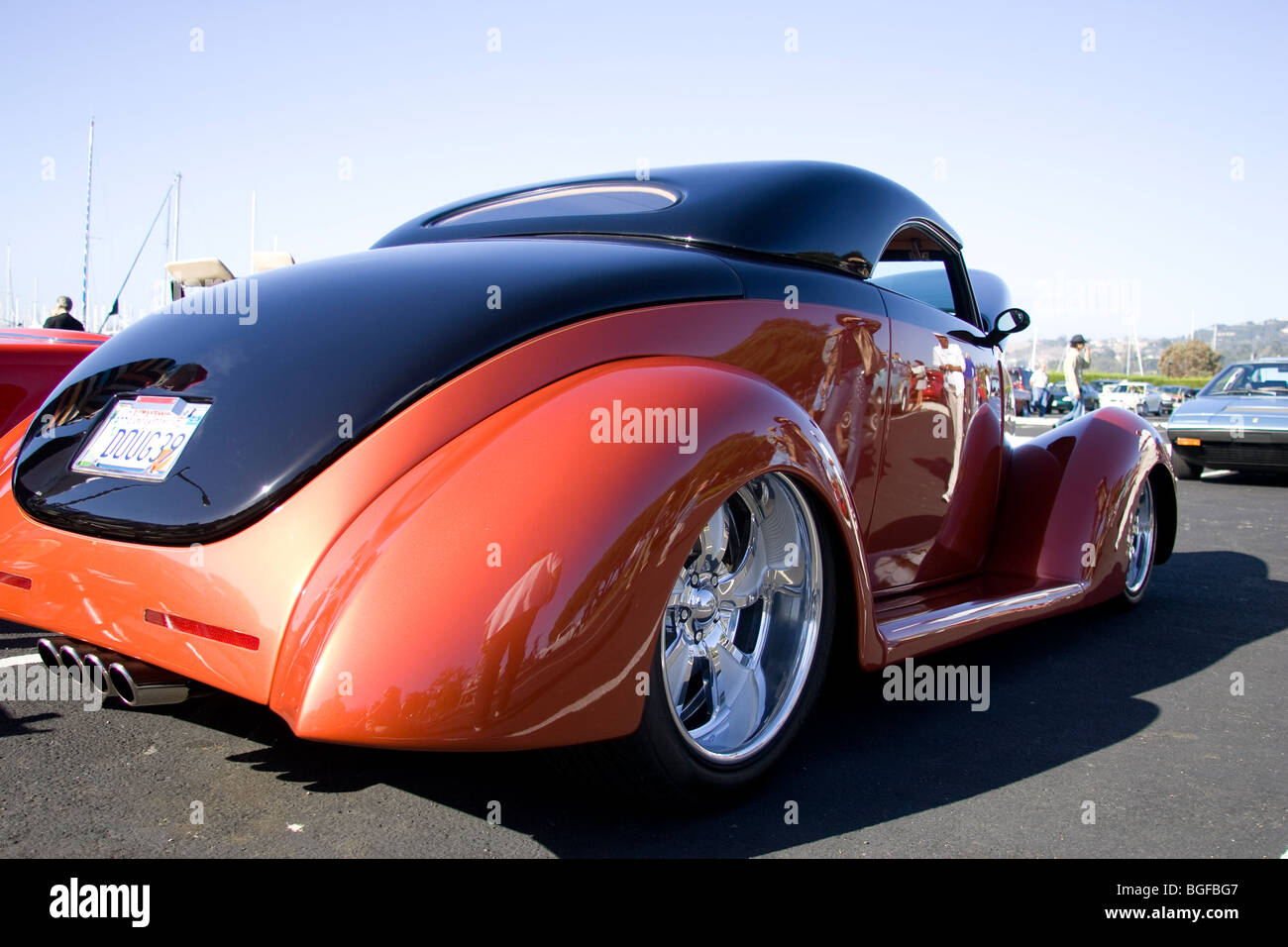 Classic Car at show in Sausalito California 2008 Stock Photo