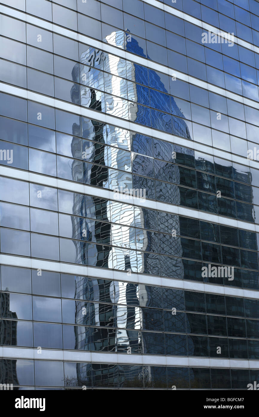 Buildings in La Defense business area in Paris France Stock Photo