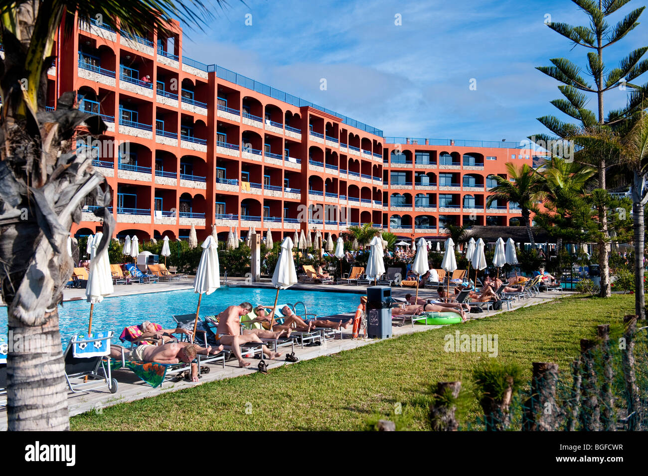 Hotel Riviera Marina in Playa del Cura on Gran Canaria in the Canary  Islands Stock Photo - Alamy