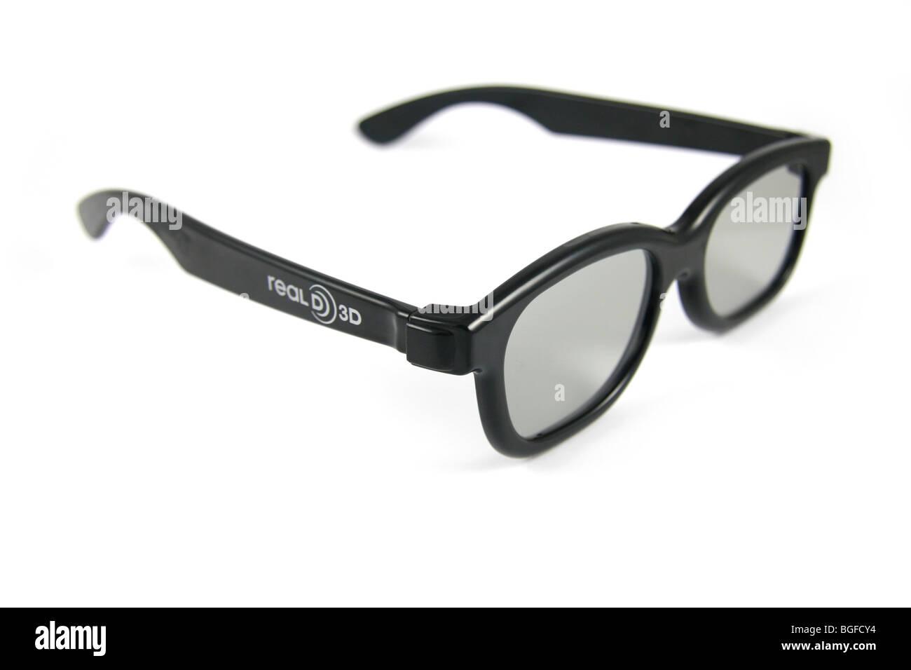 Real D 3D glasses, used to view James Cameron's Avatar Stock Photo Alamy