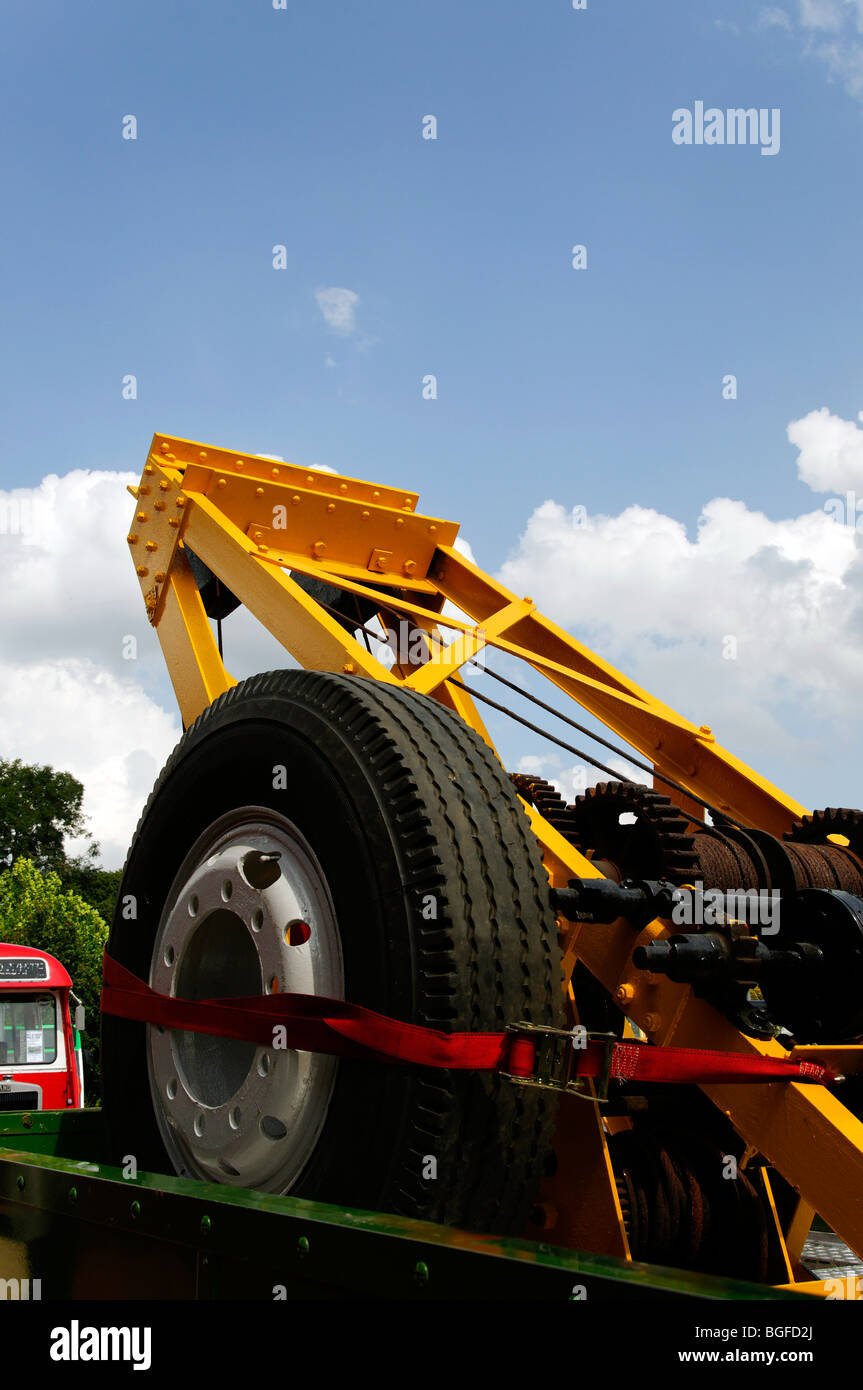 Towing mechanism on Towing Bus Stock Photo Alamy