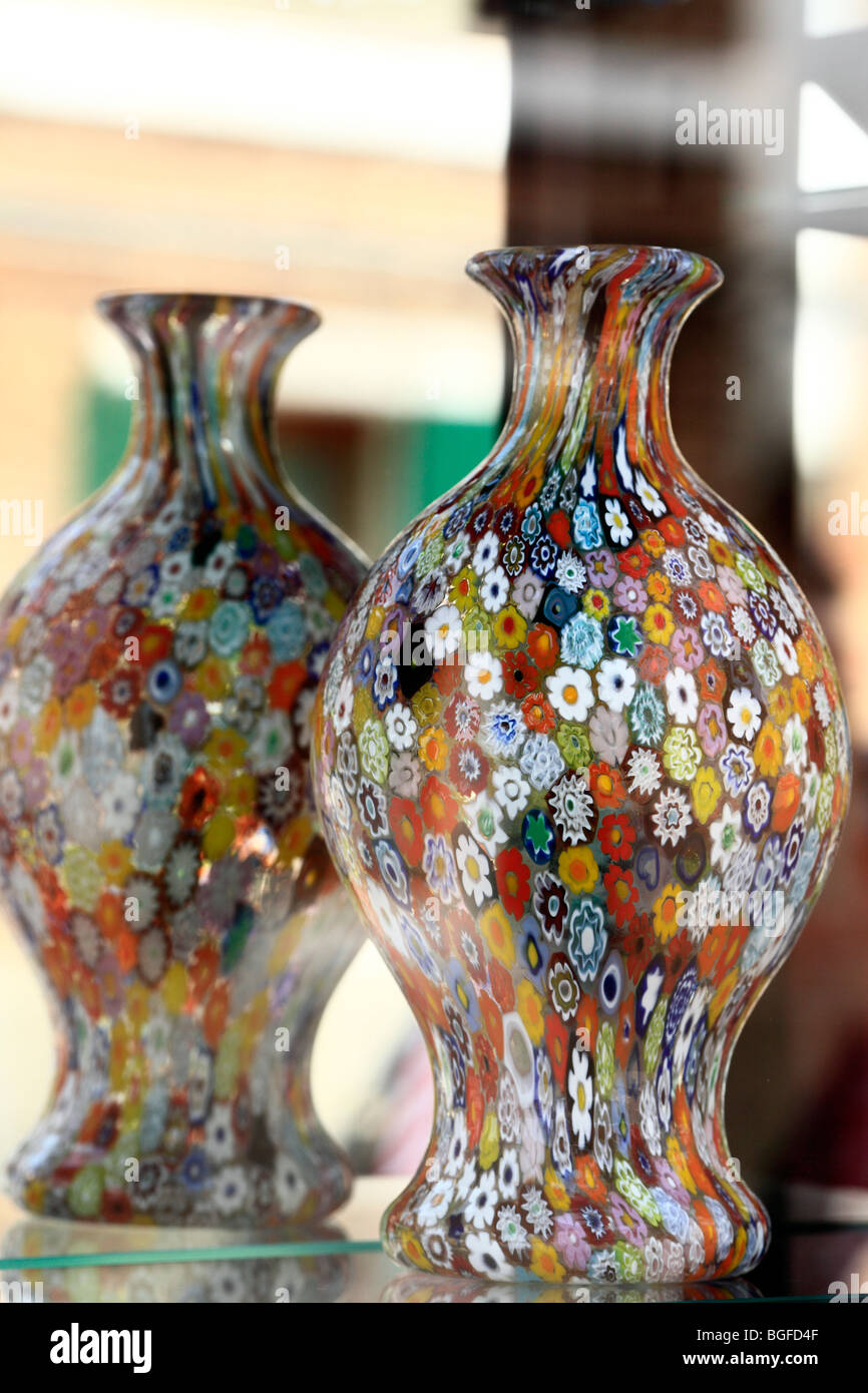 Glass souvenirs, Murano, Venice, Italy Stock Photo Alamy
