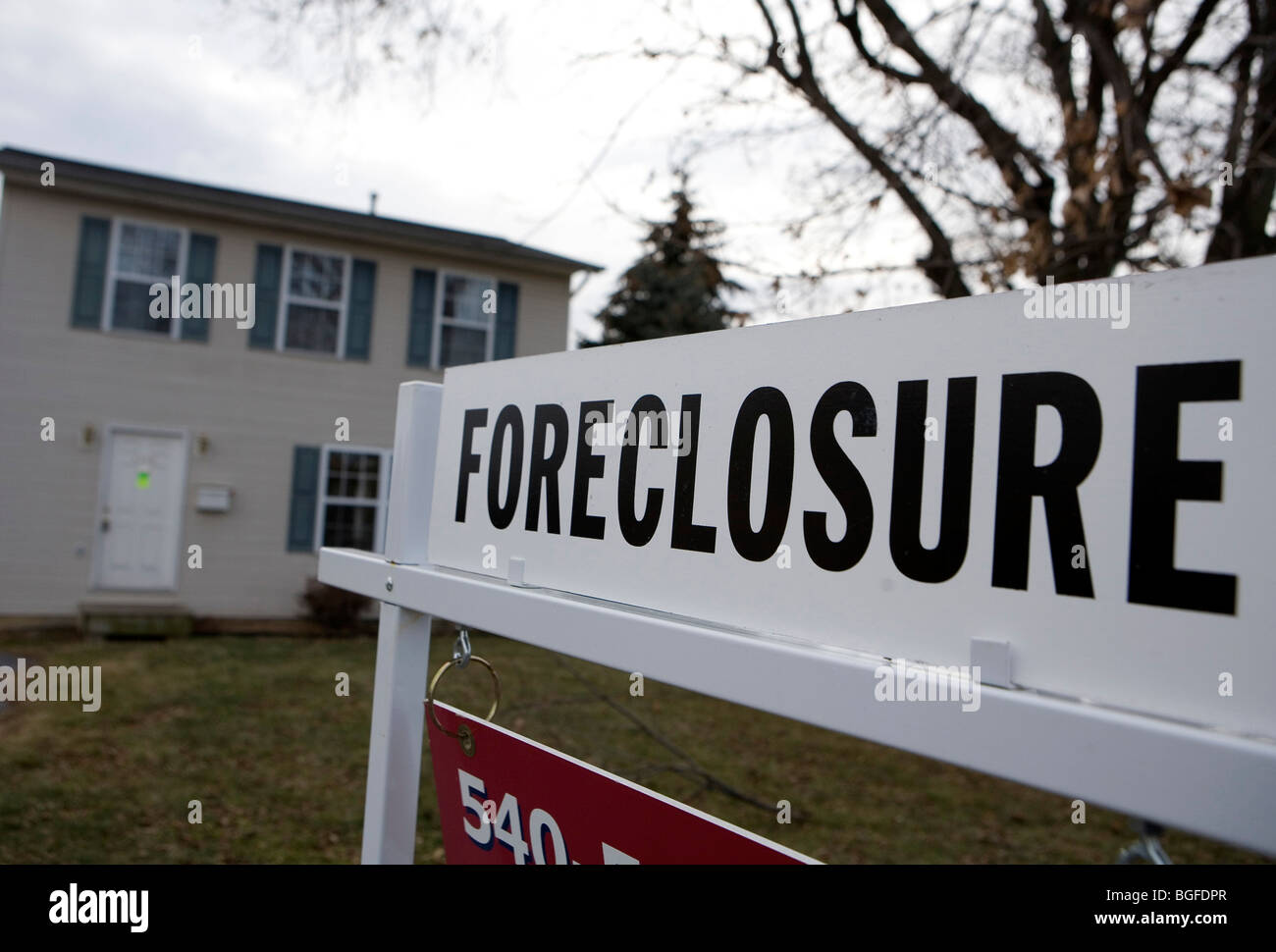 27 December 2008 Urbana, Maryland Unfinished housing development