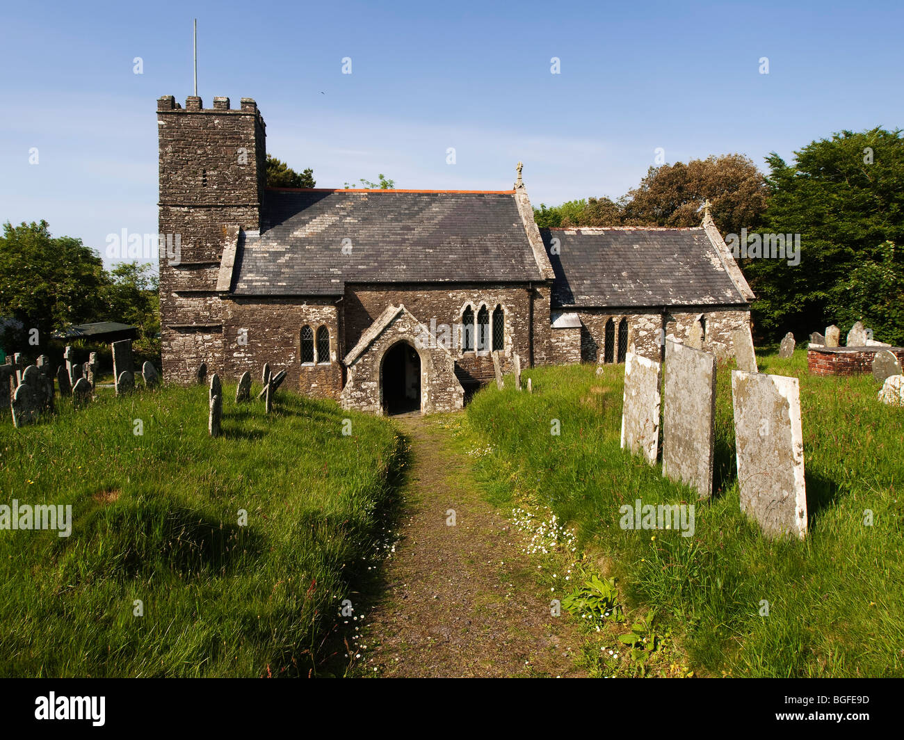 A parish church - church of england Stock Photo - Alamy
