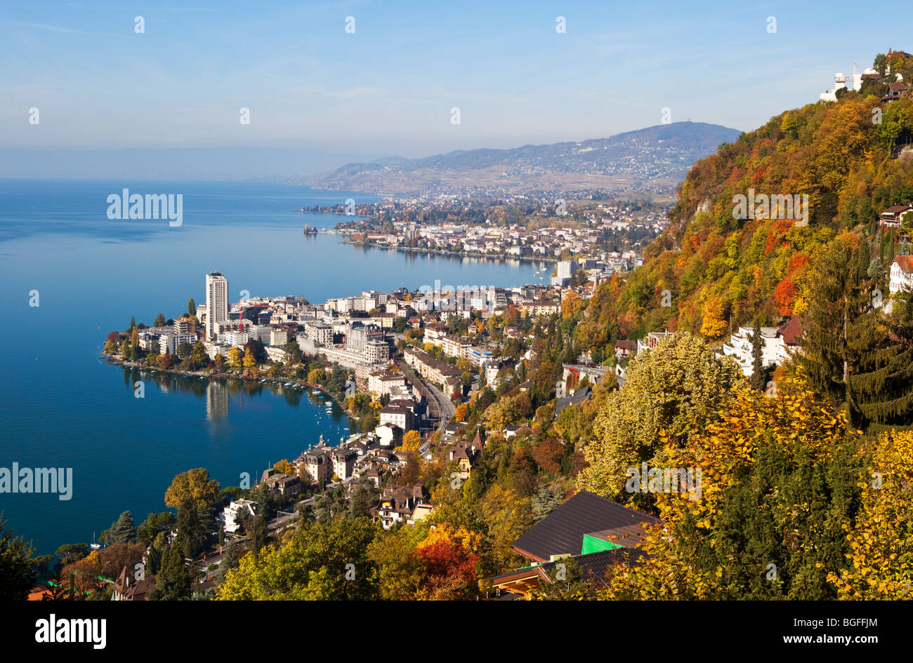 Montreux, Switzerland Stock Photo