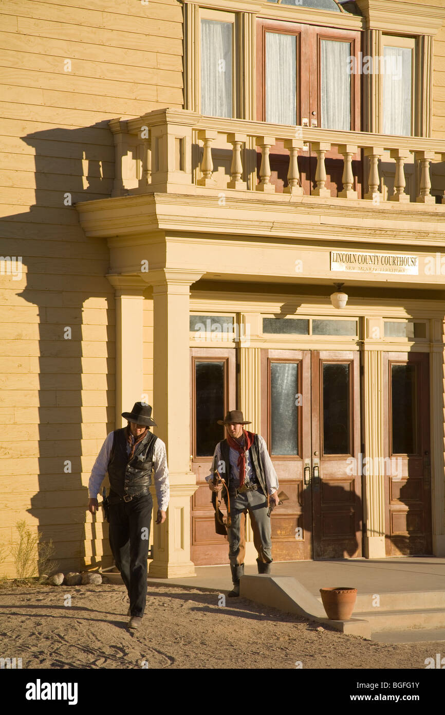 Lincoln County Courthouse in Old Tucson Studios,Tucson, Arizona,USA Stock Photo