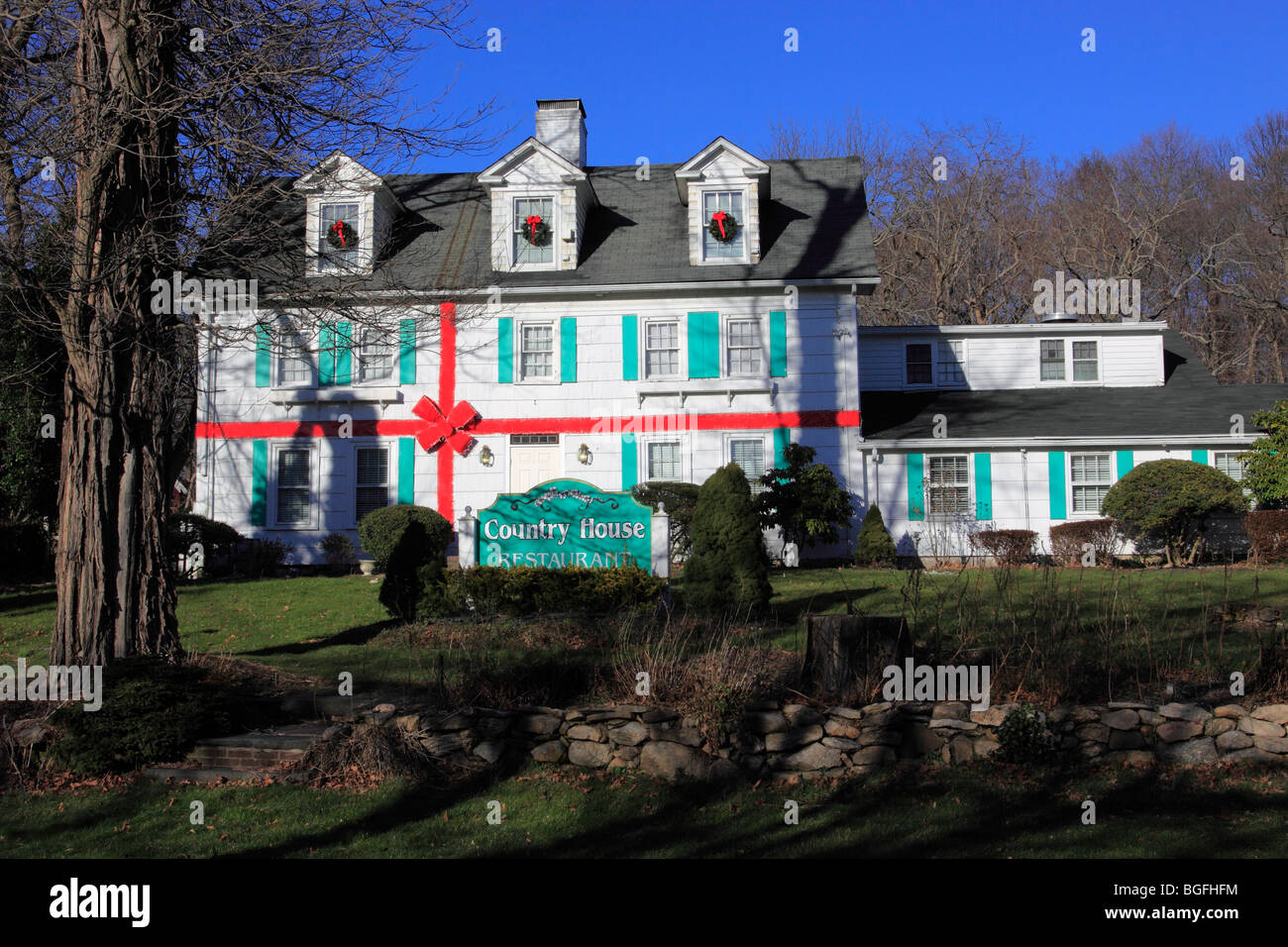 The Country House restaurant, Stony Brook, Long Island, NY Stock Photo