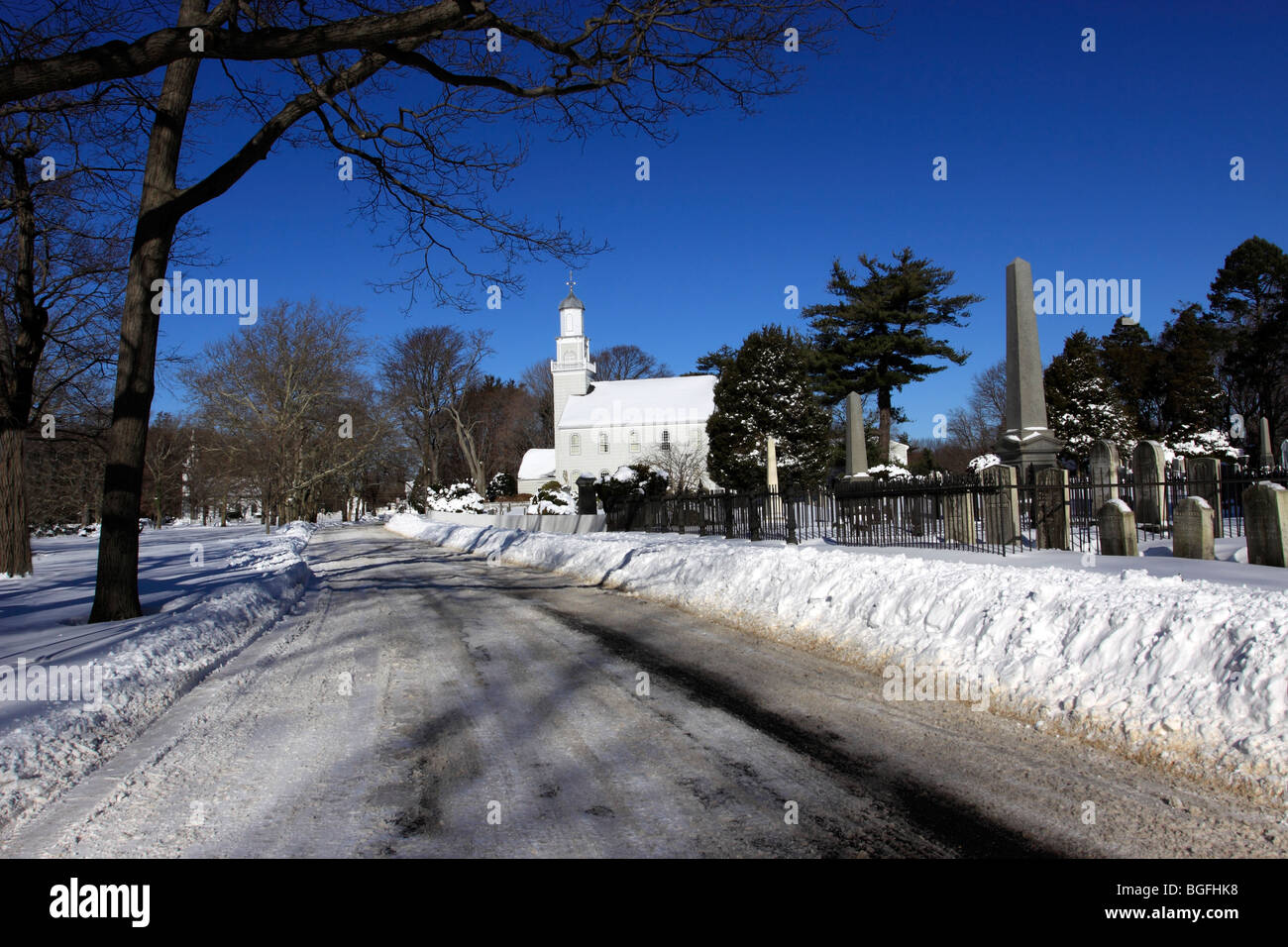 Setauket Presbyterian Church, Long island NY Stock Photo Alamy