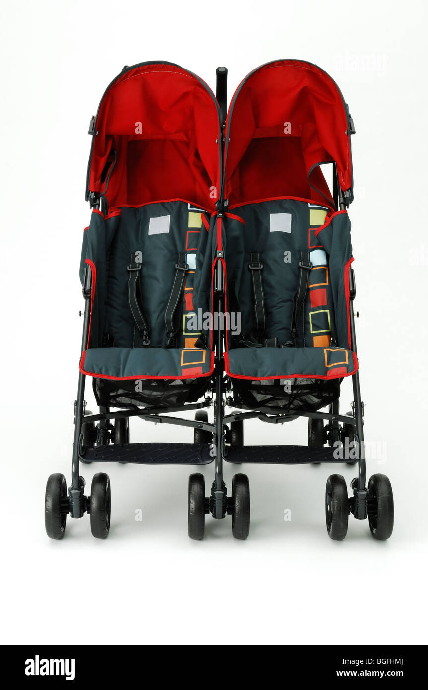 Maclaren double stroller deals red