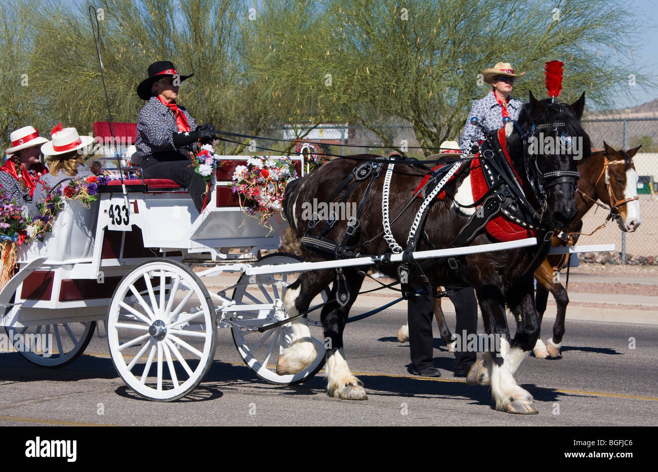 Tucson Rodeo Parade, Tucson, Arizona,USA Stock Photo Alamy