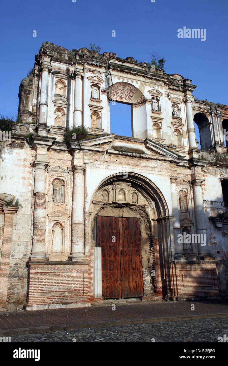 Guatemala antigua el carmen church hi-res stock photography and images ...