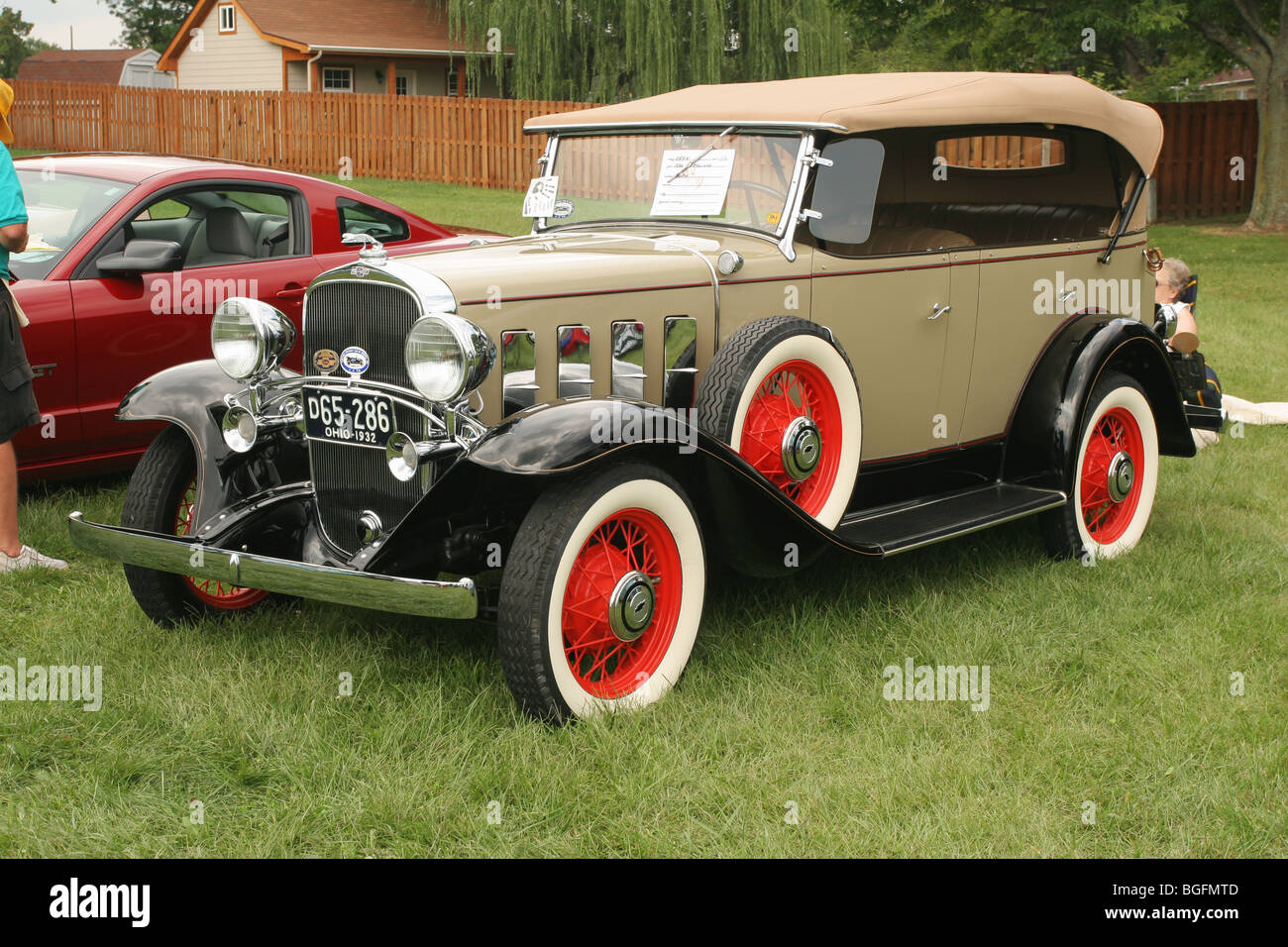 Auto- 1932 Chevrolet Phaeton. Beavercreek Popcorn Festival Car Show. Beavercreek, Dayton, Ohio, USA. D65286 65286 Stock Photo