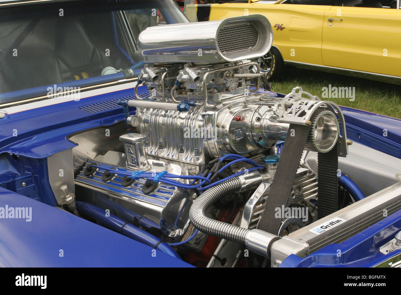 Chrome engine blower hi-res stock photography and images - Alamy