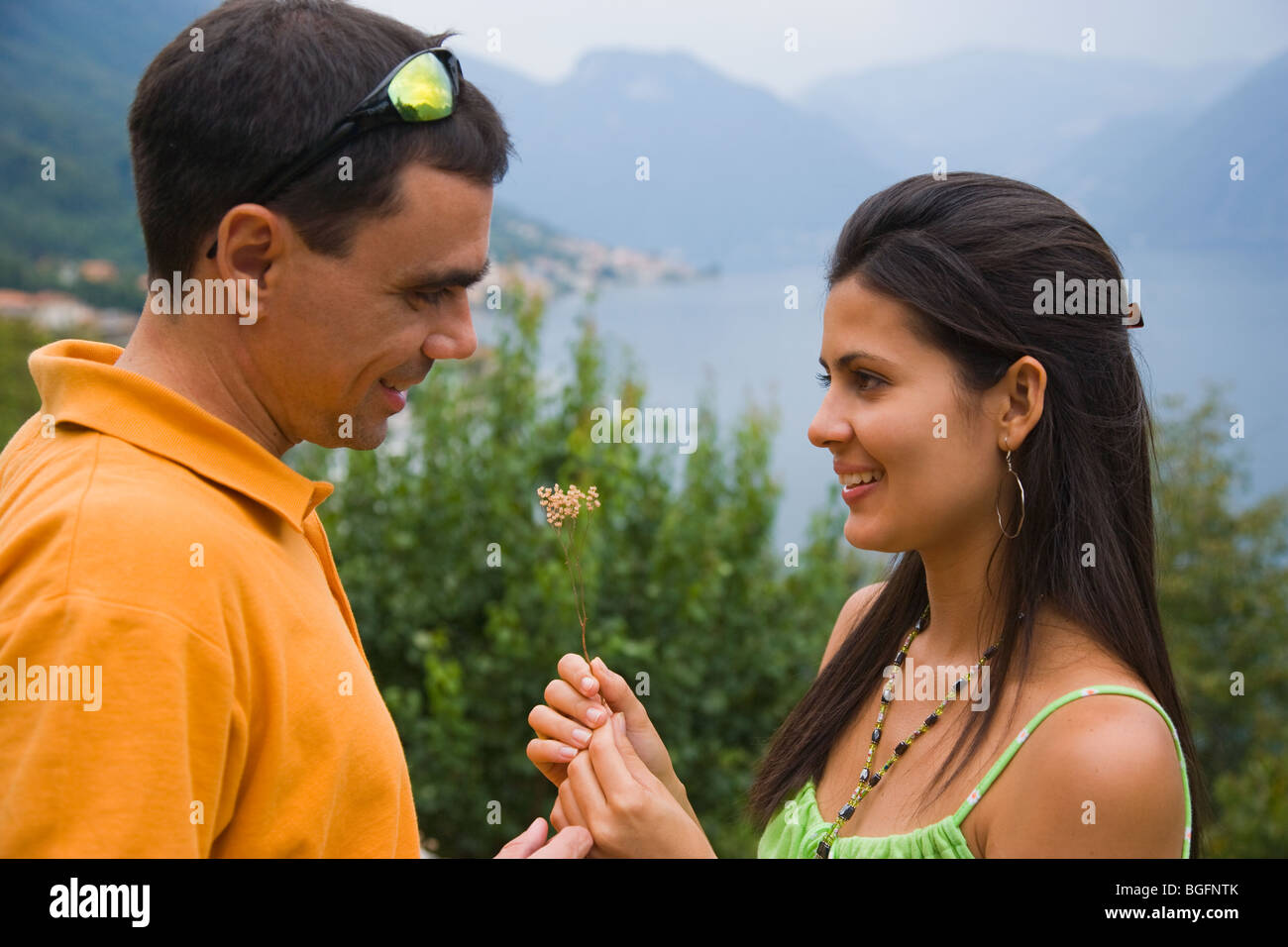 Couple italy looking each other hi-res stock photography and images - Alamy