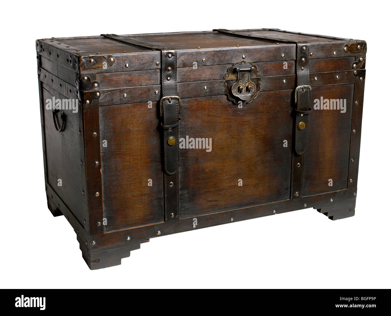 Wooden Trunk Stock Photo