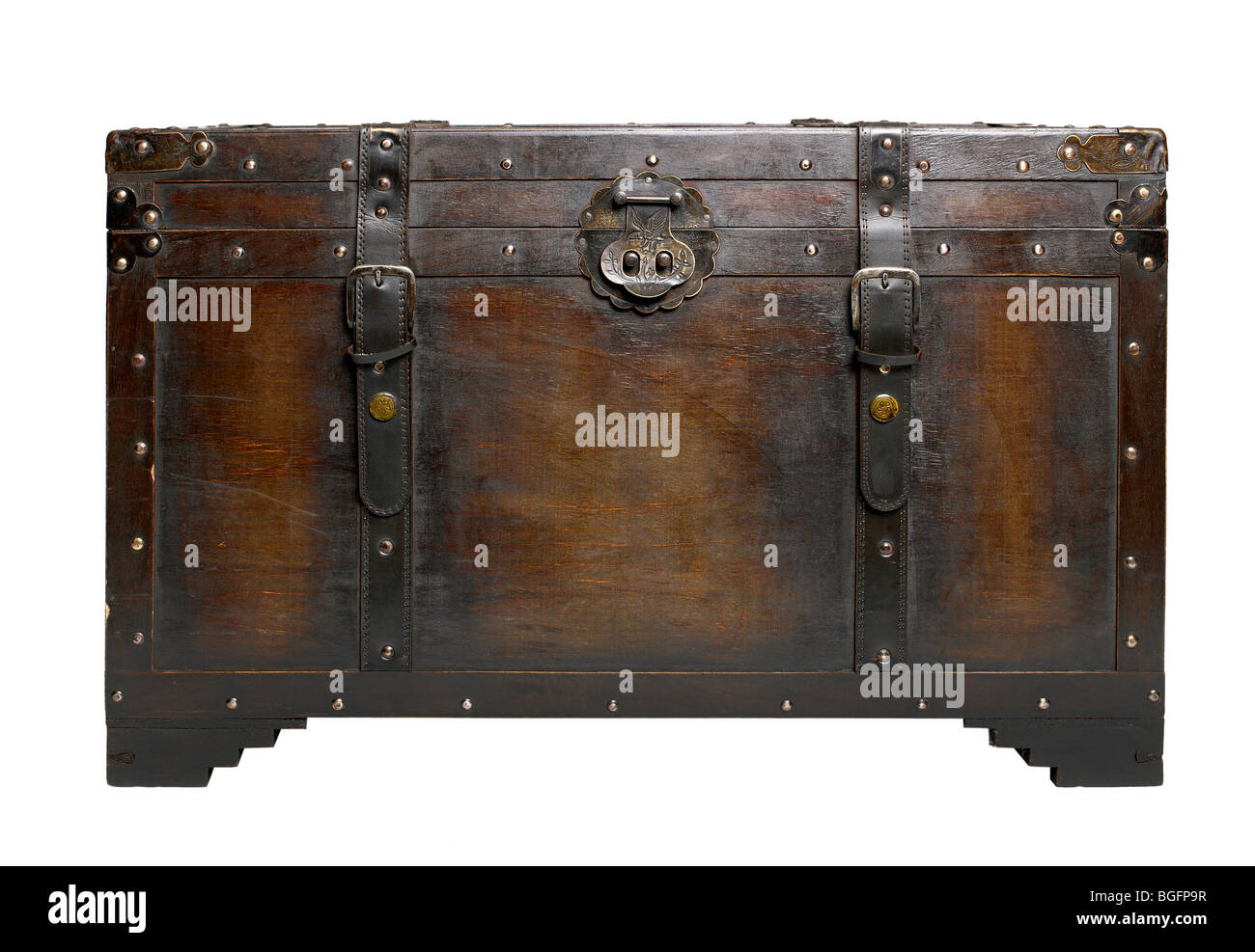 Wooden Trunk Stock Photo