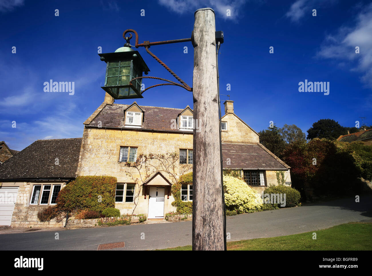 house high street stanton cotswolds gloucestershire uk Stock Photo Alamy