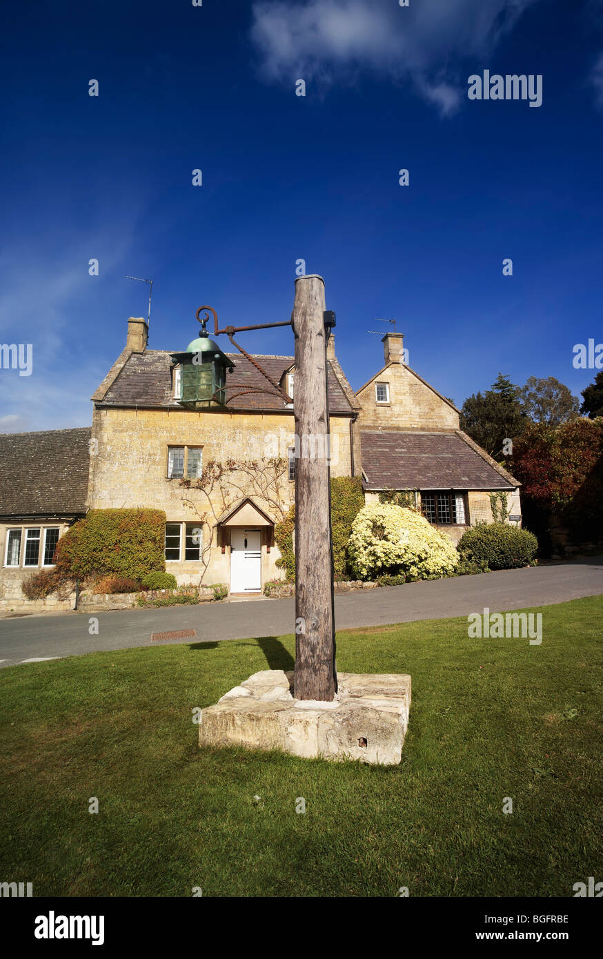 house high street stanton cotswolds gloucestershire uk Stock Photo Alamy
