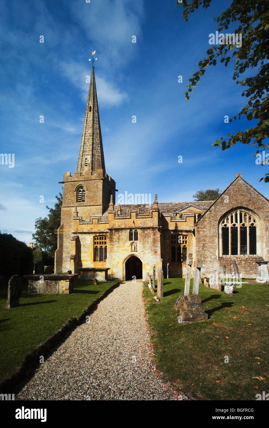 Stanton church gloucestershire cotswolds hires stock photography and