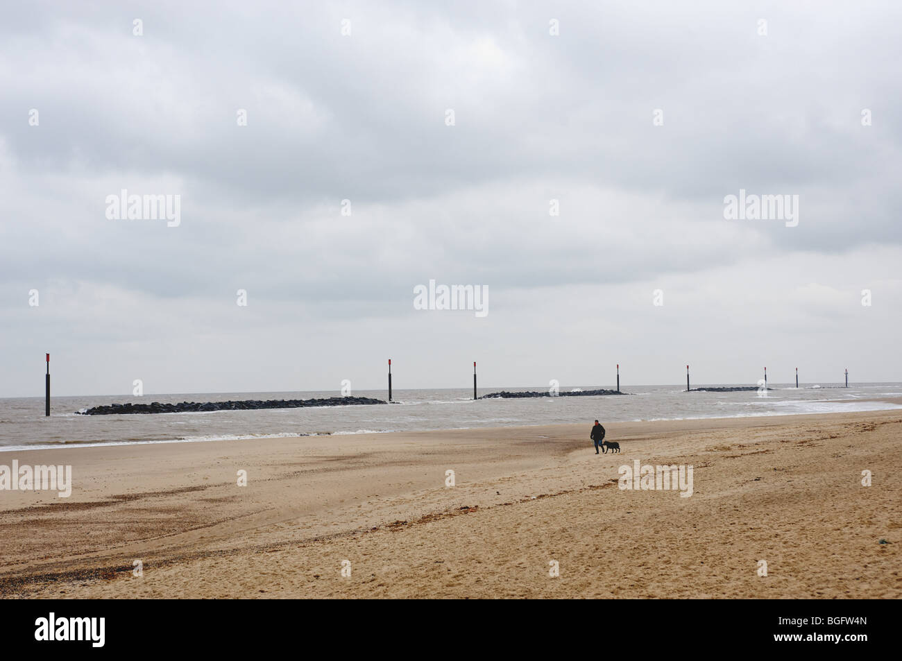 Manmade reefs (rock armor groyne) built for protection against coastal ...