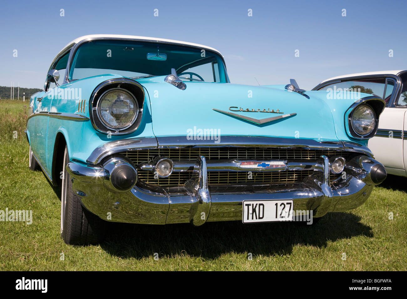 An old chevrolet from the 50s Stock Photo Alamy
