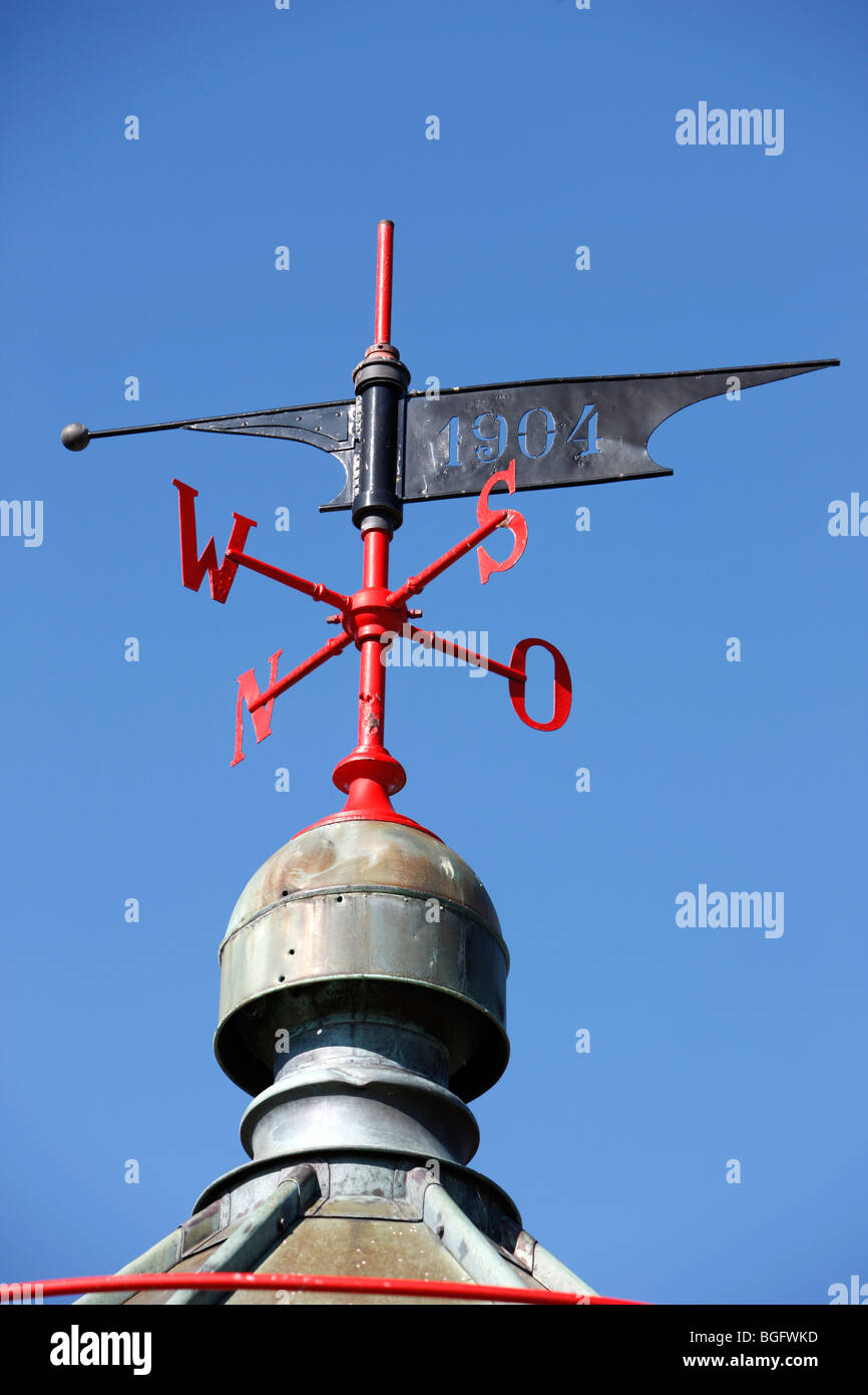 wind direction indicator, Kap Arkona, museum, island of ruegen, germany Stock Photo