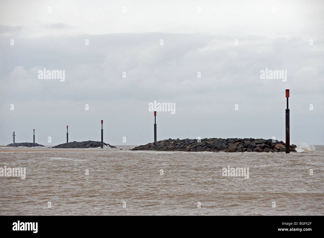 Rock barriers erosion hi-res stock photography and images - Alamy